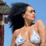 tracee ellis ross 48 just showed off her toned abs while dancing in a bikini on instagram