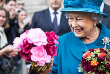 queen elizabeth is given a new rose named in honor of prince philip